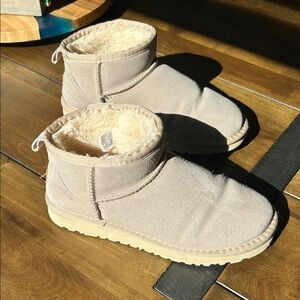 UGG Tan Ankle Boots
